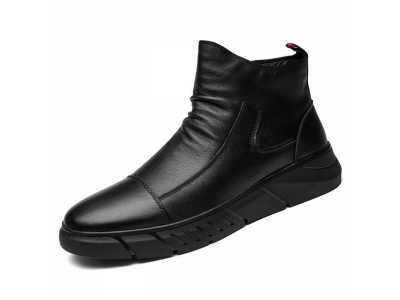 New Plus Cotton Winter Men Boots Mens Shoes Casual Botas De Hombre High Top Shoes Men High Quality Martin Boots Men Snow Boots
