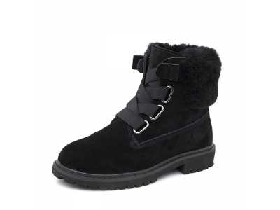 Snow Boots Women New Boots Winter Women Non slip Bottom Wool Platform Ankle Boots Thickened Plus Velvet Short Tube Cotton Shoes