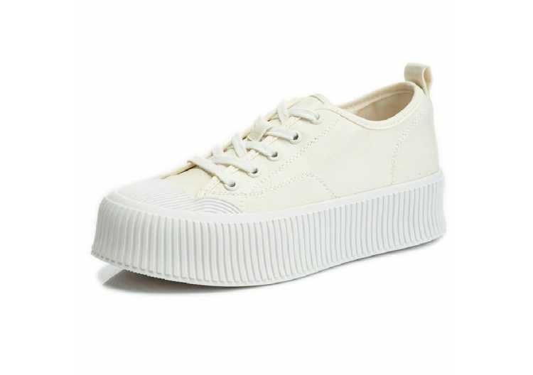 Canvas Shoes Women 2021 New Summer Ladies Sneakers Shoes Platform Casual Tide Flat Lace Up Student Shoes Women