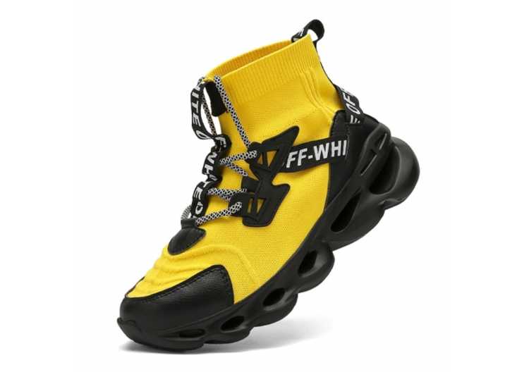 Breathable Lightweight Thick Bottom Men's Sneakers Soft Comfortable Skin friendly Sock Shoes Anti Slippery Wear Resistant Boots