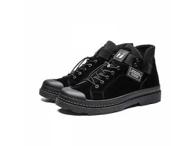 Martin Booties Autumn New Retro Youth Trend Leather Boots Mens Boots Chelsea Fashion Shoes Waterproof Leather Boots Man 232