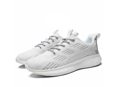 Summer Flat Vulcanize ShoesShoes For Men Fashion Casual Sneakers Breathable Mesh Wear resisting UltralightRunning Ultralight