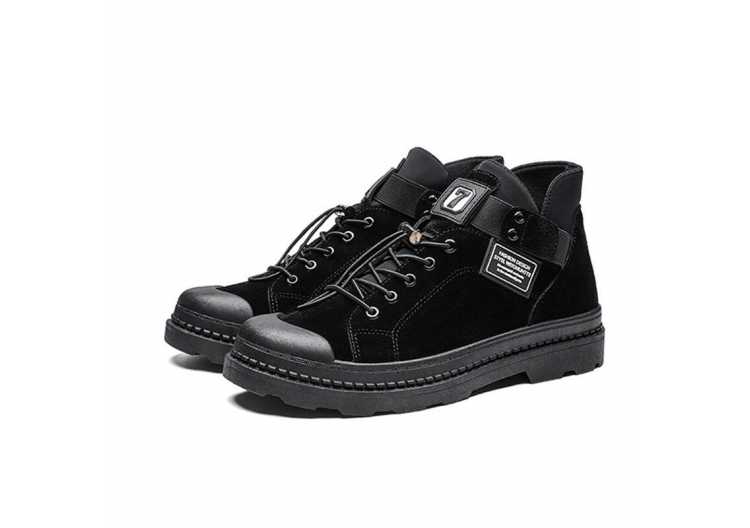 Martin Booties Autumn New Retro Youth Trend Leather Boots Mens Boots Chelsea Fashion Shoes Waterproof Leather Boots Man 232