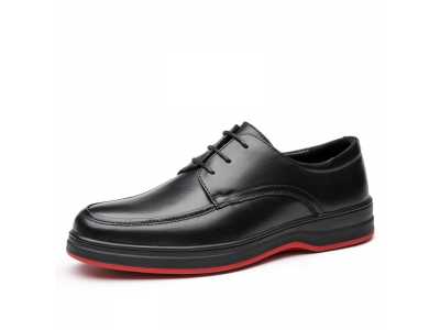 2021 New First Layer Cowhide Leather Shoes Business Casual Function Massage Leather Shoes Men Formal Wear Comfortable Shoes